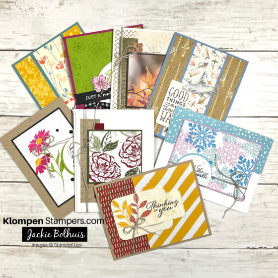 Card Templates For Easy Card Making - Klompen Stampers